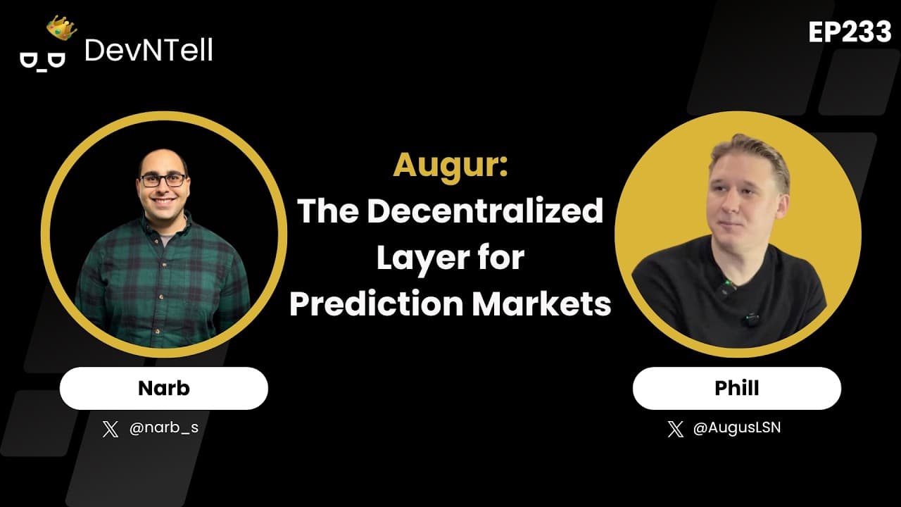 Augur: The Decentralized Layer for Prediction Markets